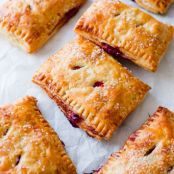 Simple Cherry Pastry Pies