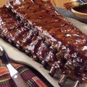 Baby Back Ribs with Balsamic BBQ Sauce