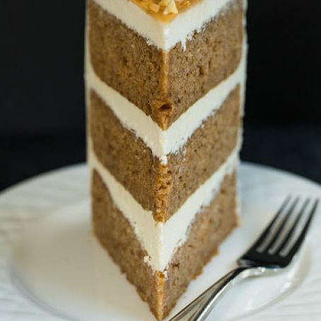Salted Caramel Apple Cake