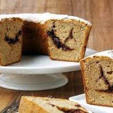 Cinnamon-swirl coffee cake