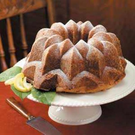 Delicate Lemon Pound Cake