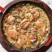 TENDER PORK MARSALA
