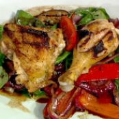Chicken Grilled with Ratatouille