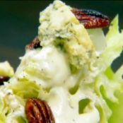 Wedge Salad with Gorgonzola Dressing and Spicy Beer Nuts
