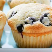 Easy Lemon-Blueberry Muffins