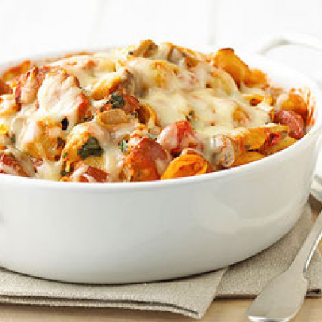 Seashell Hot Dog Bake