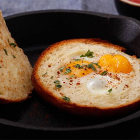 Egg in Grilled Cheese