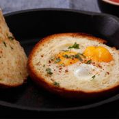 Egg in Grilled Cheese