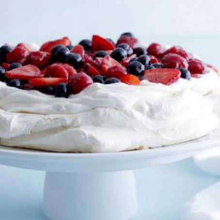 Mixed Berry Pavlova
