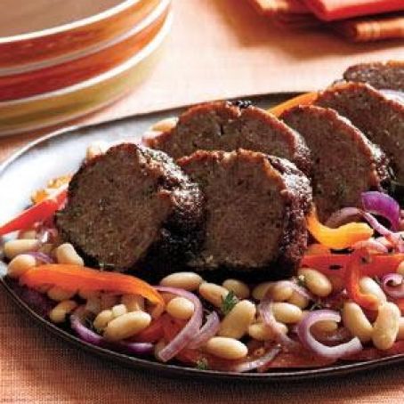 Balsamic-Glazed Lamb Meat Loaf Recipe | Real Simple Recipes