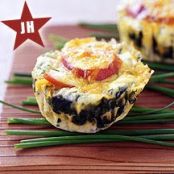 Bacon, Egg and Spinach Breakfast Stacks