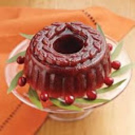 Molded Jellied Cranberry sauce