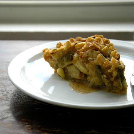 Green Chile Cheddar Apple Pie.
