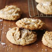 Salted White Chocolate Oatmeal Cookies