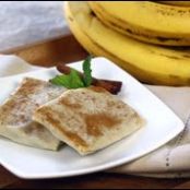 Gooey-Good Banana-Cream Crepes