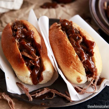 Shredded Beef and Gravy Roll