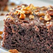 Double Fudge Coca-Cola Cake