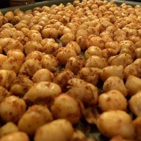 Sweet & Salty Roasted Chickpeas****