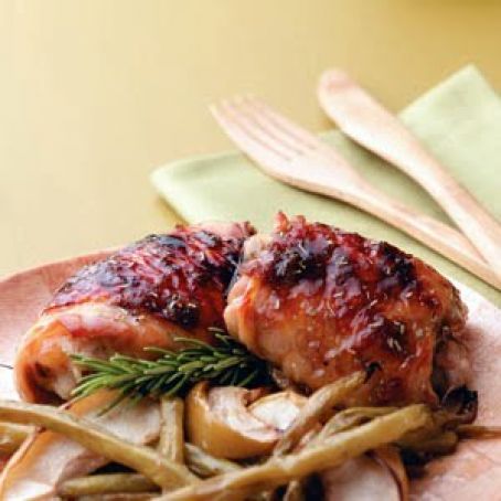 Apple-Brined Chicken Thighs Recipe