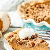 STREUSEL PUMPKIN PIE RECIPE