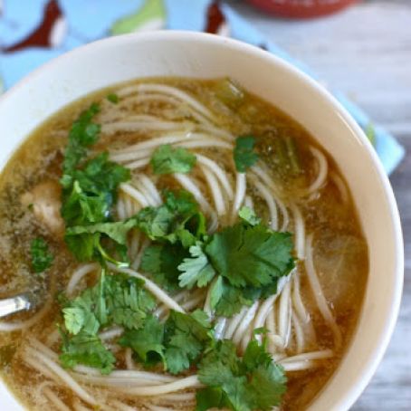 Asian Chicken Noodle Soup