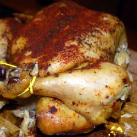 Cajun Slow Cooked Whole Chicken