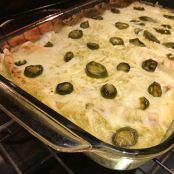 Cheesy Pork Enchiladas