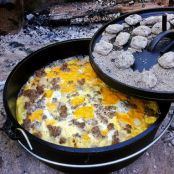 Dutch Oven Mountain Man Breakfast