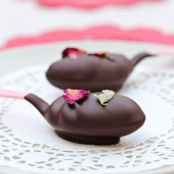 Chocolate and Roses Truffle Spoons