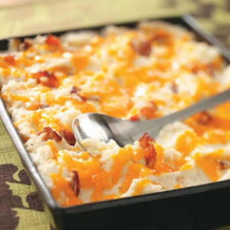 Twice-Baked Mashed Potatoes Recipe