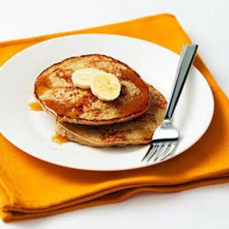 Banana-Nut Protein Pancakes
