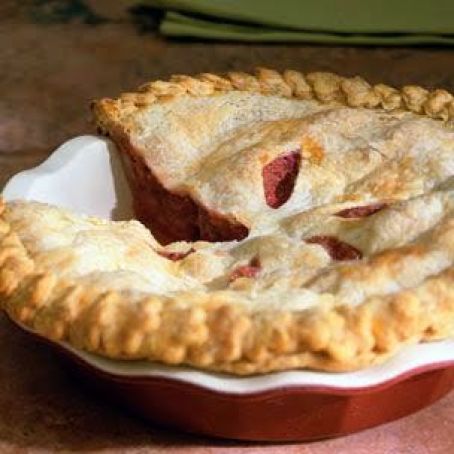 Strawberry-Rhubarb Pie