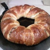 Turkey and Cranberry Wreath