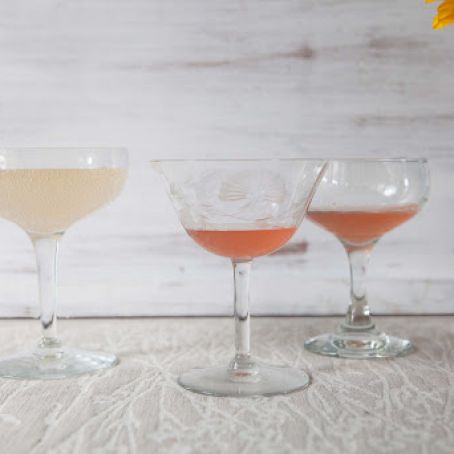 Rhubarb Bellini