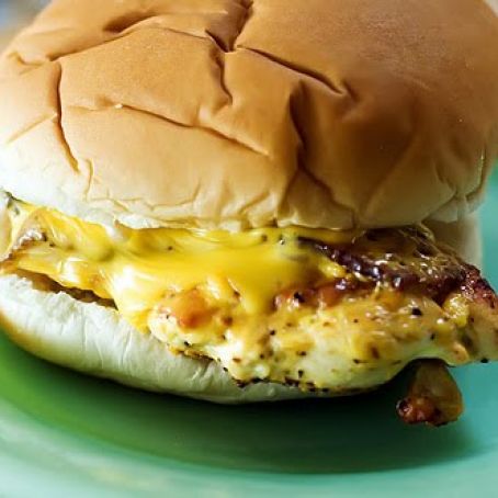 Chicken Paillard Sandwich with Bacon and Cheese