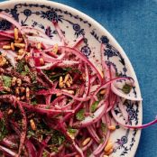 Lime-Marinated Onions with Pine Nuts and Mint