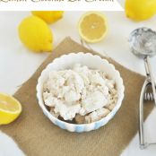 Lemon Coconut Ice Cream