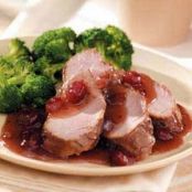 Cranberry Pork Tenderloin
