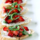 Strawberry Bruschetta