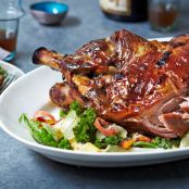 Slow-Roasted Glazed Pork Shoulder