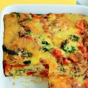 Easy oven-baked frittata