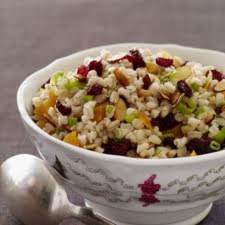 GRAINS****Wheat Berry Salad with Dried Fruit - 6 Points