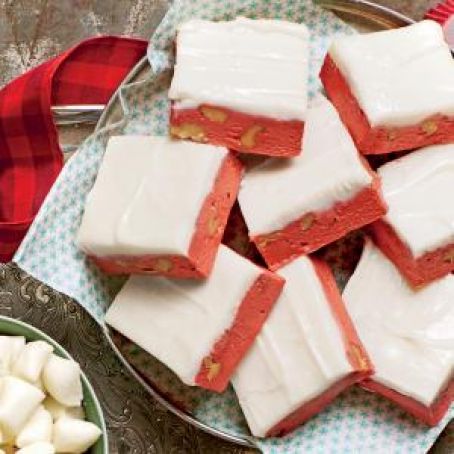 Red Velvet Fudge