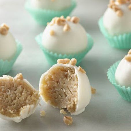 Salted Caramel Cookie Truffles