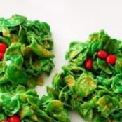 Christmas Wreath Holly Candy
