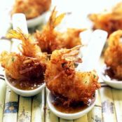 Coconut Shrimp with Pineapple Salsa