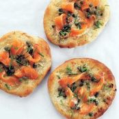 Smoked Salmon Pizzettes
