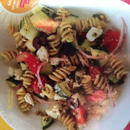 Spring Greek Pasta Salad Recipe
