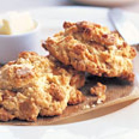 Butterscotch Drop Scones