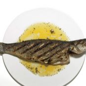 Grilled Branzino with Ladolemono